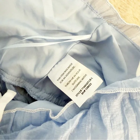 12th Tribe Light Blue Maxi Skirt - Picture 9 of 15